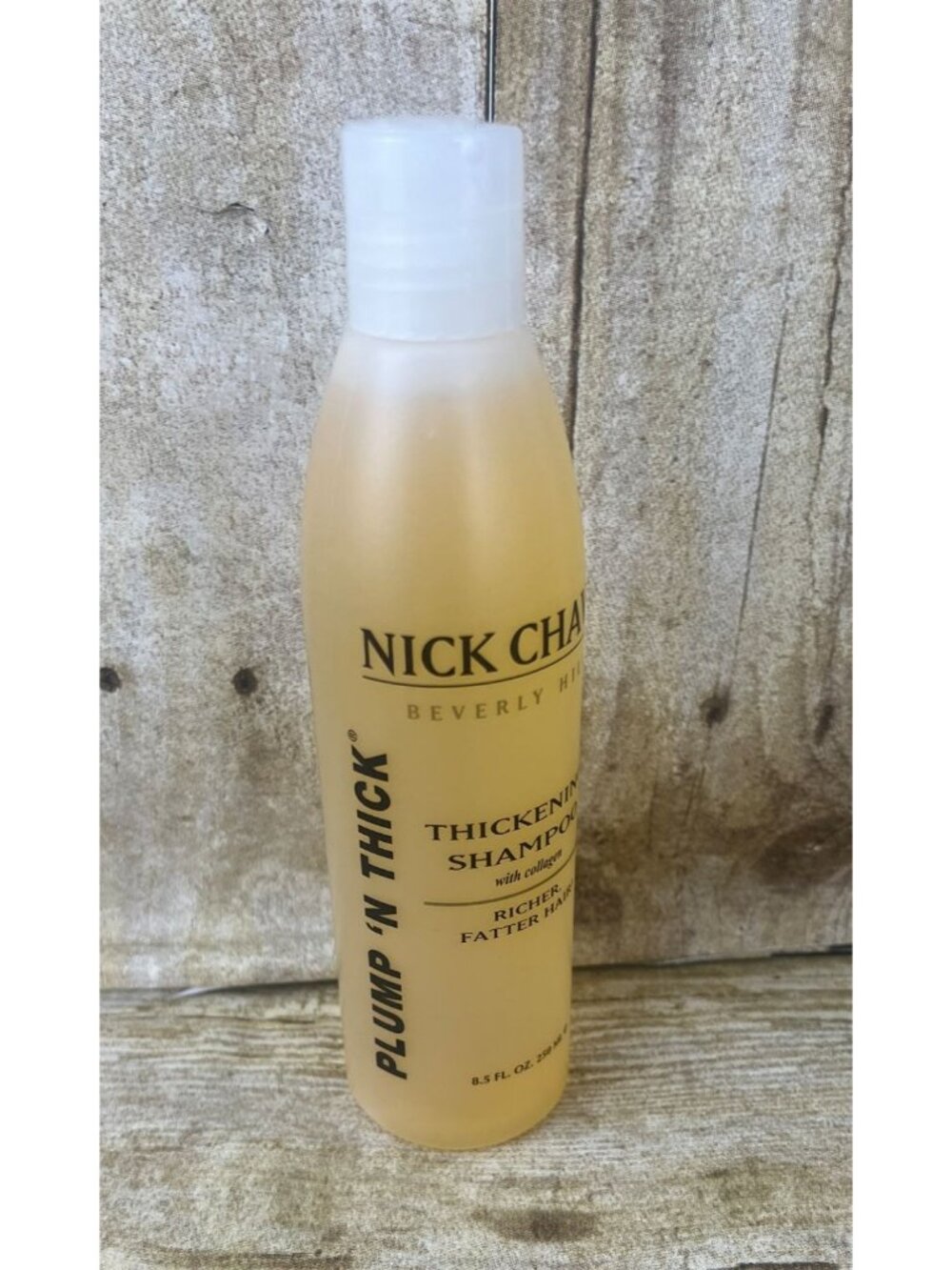 NICK CHAVEZ Plump N Thick Thickening Shampoo W/ Collagen  8.5 oz Unused
